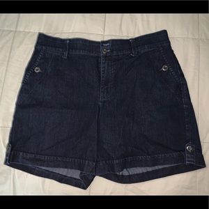 Denim shorts